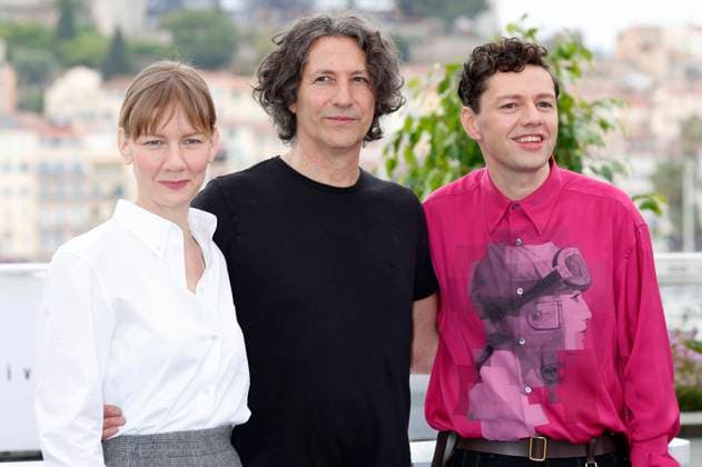 Entertainment Bilder des Tages Sandra Hüller, Jonathan Glazer und Christian Friedel beim Photocall zum Kinofilm The Zone of Interest auf dem Festival de Cannes 2023 76. Internationale Filmfestspiele von Cannes am Palais des Festivals. Cannes, 20.05.2023