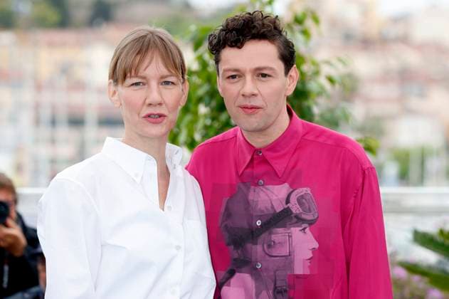 Sandra Hüller und Christian Friedel beim Photocall zum Kinofilm The Zone of Interest auf dem Festival de Cannes 2023 76. Internationale Filmfestspiele von Cannes am Palais des Festivals. Cannes, 20.05.2023