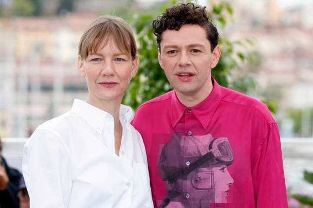 Sandra Hüller und Christian Friedel beim Photocall zum Kinofilm The Zone of Interest auf dem Festival de Cannes 2023 76. Internationale Filmfestspiele von Cannes am Palais des Festivals. Cannes, 20.05.2023