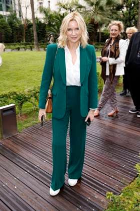 Veronica Ferres beim German Films und Medienboard Empfang 2023 im Garten des Hotels Mondrian Cannes auf dem Festival de Cannes 2023 76. Internationale Filmfestspiele von Cannes. Cannes, 20.05.2023