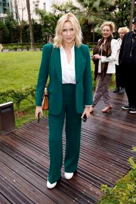 Veronica Ferres beim German Films und Medienboard Empfang 2023 im Garten des Hotels Mondrian Cannes auf dem Festival de Cannes 2023 76. Internationale Filmfestspiele von Cannes. Cannes, 20.05.2023