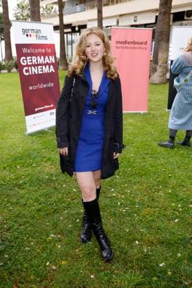 Pauline Pollmann beim German Films und Medienboard Empfang 2023 im Garten des Hotels Mondrian Cannes auf dem Festival de Cannes 2023 76. Internationale Filmfestspiele von Cannes. Cannes, 20.05.2023