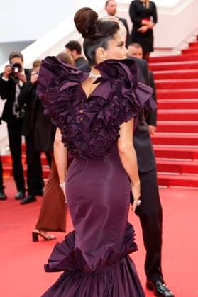 Salma Hayek bei der Premiere des Kinofilms Killers of the Flower Moon auf dem Festival de Cannes 2023 76. Internationale Filmfestspiele von Cannes im Palais des Festivals. Cannes, 20.05.2023