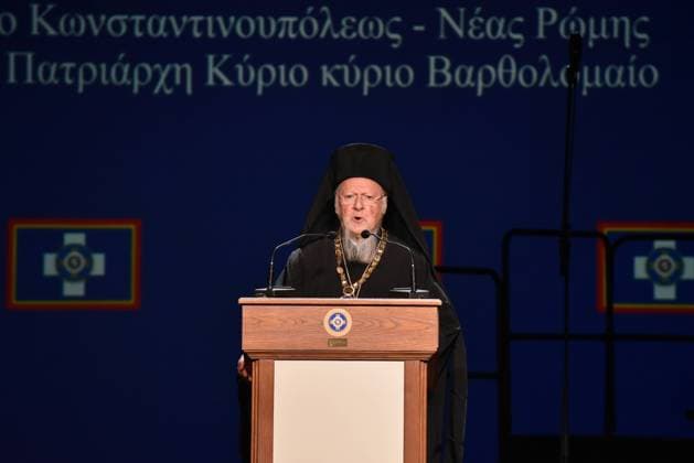 Ecumenical Patriarch Bartholomew Receives Honorary Distinction From Athens Municipality Ecumenical Patriarch Bartholomew speaks at the event of Athens Municipality honoring him with the distinction Glorious Athenian in Athens, Greece on May 20th, 2023. Athens Greece  Copyright: xNicolasxKoutsokostasx originalFilename: koutsokostas-notitle230520_npPPK.jpg