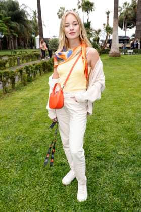 Valerie Huber beim German Films und Medienboard Empfang 2023 im Garten des Hotels Mondrian Cannes auf dem Festival de Cannes 2023 76. Internationale Filmfestspiele von Cannes am Palais des Festivals. Cannes, 20.05.2023