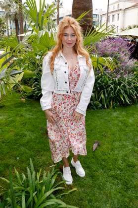 Palina Rojinski beim German Films und Medienboard Empfang 2023 im Garten des Hotels Mondrian Cannes auf dem Festival de Cannes 2023 76. Internationale Filmfestspiele von Cannes am Palais des Festivals. Cannes, 20.05.2023