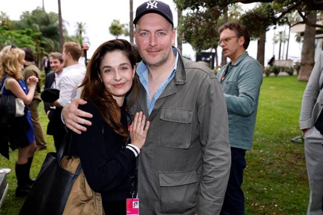 Anne Werner und Martin Stange beim German Films und Medienboard Empfang 2023 im Garten des Hotels Mondrian Cannes auf dem Festival de Cannes 2023 76. Internationale Filmfestspiele von Cannes am Palais des Festivals. Cannes, 20.05.2023