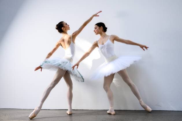 THE AUSTRALIAN BALLET DANCER AWARD WINNER, Isobelle Dashwood (winner of the Telstra Peoples Choice Award) and Lilla Harvey (Winner of the Telstra Rising Star Award) pose for a portrait the morning after the 2023 Telstra Ballet Dancer Awards at Carriageworks, in Sydney, Sunday, May 21, 2023. ( NO ARCHIVING, EDITORIAL USE ONLY, NO USE IN BOOKS WITHOUT CONSENT SYDNEY NEW SOUTH WALES AUSTRALIA  Copyright: xJAMESxGOURLEYx 20230521001801126755