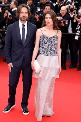 Dimitri Rassam mit Ehefrau Charlotte Casiraghi bei der Premiere des Kinofilms Killers of the Flower Moon auf dem Festival de Cannes 2023 76. Internationale Filmfestspiele von Cannes im Palais des Festivals. Cannes, 20.05.2023