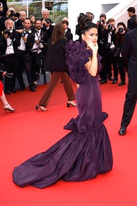 Salma Hayek bei der Premiere des Kinofilms Killers of the Flower Moon auf dem Festival de Cannes 2023 76. Internationale Filmfestspiele von Cannes im Palais des Festivals. Cannes, 20.05.2023