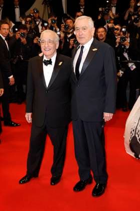 Martin Scorsese und Robert De Niro nach der Premiere des Kinofilms Killers of the Flower Moon auf dem Festival de Cannes 2023 76. Internationale Filmfestspiele von Cannes im Palais des Festivals. Cannes, 20.05.2023