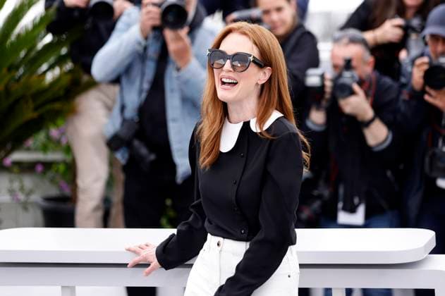 Entertainment Bilder des Tages Julianne Moore beim Photocall zum Kinofilm May December auf dem Festival de Cannes 2023 76. Internationale Filmfestspiele von Cannes am Palais des Festivals. Cannes, 21.05.2023
