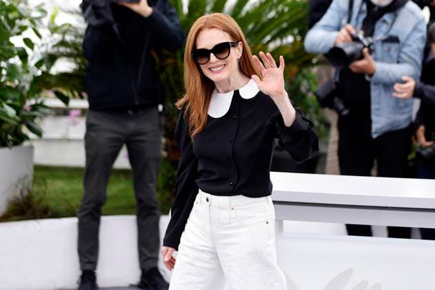 Julianne Moore beim Photocall zum Kinofilm May December auf dem Festival de Cannes 2023 76. Internationale Filmfestspiele von Cannes am Palais des Festivals. Cannes, 21.05.2023