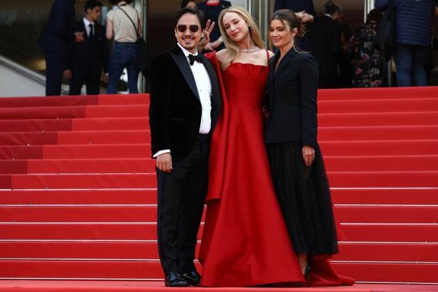 May 21, 2023, Cannes, Cote d Azur, France: JENNIFER LAWRENCE attends the screening of Anatomy of a Fall during the 76th Annual Cannes Film Festival at Palais des Festivals on May 21, 2023 in Cannes, France Cannes France - ZUMAc179 20230521_zep_c179_154 Copyright: xMickaelxChavetx