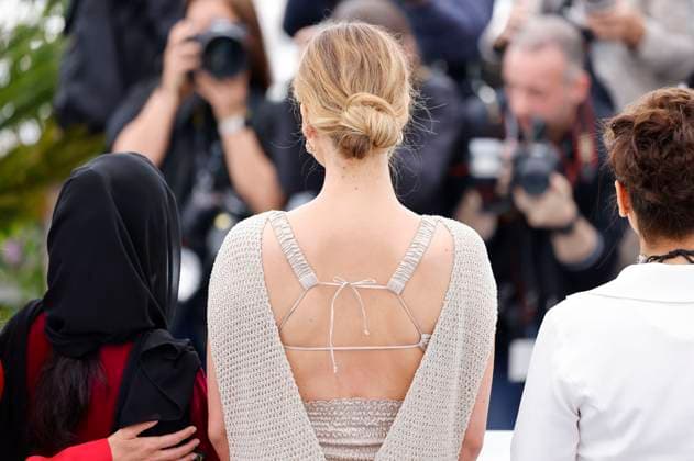 Jennifer Lawrence beim Photocall zum Dokumentarfilm Bread And Roses auf dem Festival de Cannes 2023 76. Internationale Filmfestspiele von Cannes am Palais des Festivals. Cannes, 21.05.2023