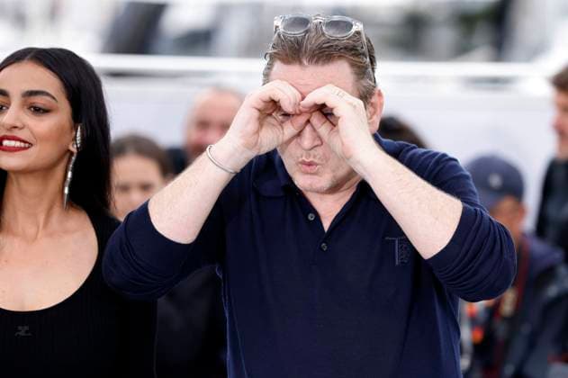 Benoit Magimel beim Photocall zum Kinofilm Omar la fraise The King of Algiers auf dem Festival de Cannes 2023 76. Internationale Filmfestspiele von Cannes am Palais des Festivals. Cannes, 21.05.2023