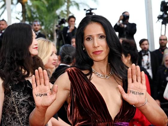 Entertainment Themen der Woche KW20 Entertainment Bilder des Tages 76th Cannes Film Festival 2023, evening 6 - red carpet of the film Firebrand (Le Jeu De La Reine) - Pictured: Nasim Eshqi  Copyright: xManuelexMangiarottix xipa-agencyx xPoolxPhotoxEventsx01x IPA_IPA38108068
