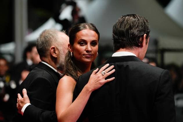 May 21, 2023, Cannes, Cannes, France: Actress ALICIA VIKANDER attends the screening and red carpet event for the movie Firebrand , directed by Karim AoÂ¯nouz, which is in competition, during the 76th annual Cannes film festival at Palais des Festivals on May 21, 2023 in Cannes, France. Cannes France - ZUMAf151 20230521_zsp_f151_040 Copyright: xAlexandraxFechetex