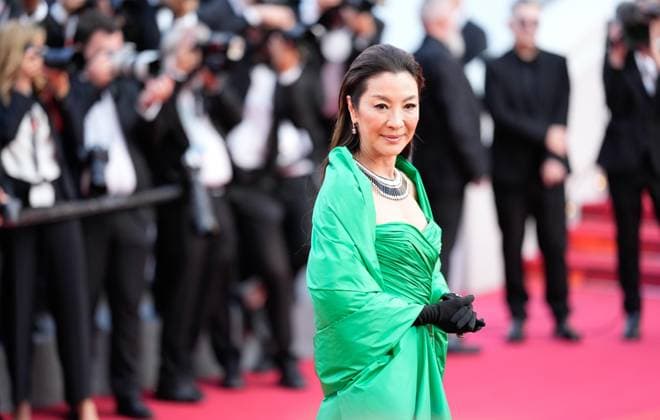 May 21, 2023, Cannes, Cannes, France: Actress MICHELLE YEOH attends the screening and red carpet event for the movie Firebrand , directed by Karim AoÂ¯nouz, which is in competition, during the 76th annual Cannes film festival at Palais des Festivals on May 21, 2023 in Cannes, France. Cannes France - ZUMAf151 20230521_zsp_f151_068 Copyright: xAlexandraxFechetex