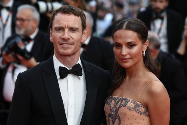May 21, 2023, Cannes, Cote d Azur, France: MICHAEL FASSBENDER and ALICIA VIKANDER attend the screening of Firebrand during the 76th Annual Cannes Film Festival at Palais des Festivals on May 21, 2023 in Cannes, France Cannes France - ZUMAc179 20230521_zep_c179_233 Copyright: xMickaelxChavetx