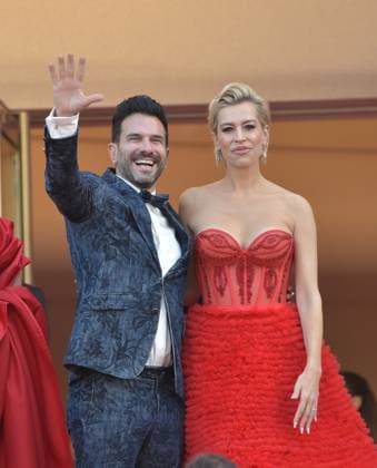 Marc Terenzi und Verena Kerth bei der FIREBRAND Premiere 76. Filmfestspiele in Cannes 21.05.2023