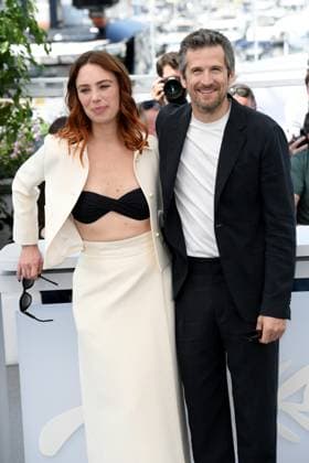 76th Cannes Film Festival 2023, Photocall film Acid. Pictured: Laetitia Dosch, Guillaume Canet  Copyright: xAlbertoxTerenghi PoolxPhotoxEvenx xPoolxPhotoxEventsx01x IPA_IPA38122797