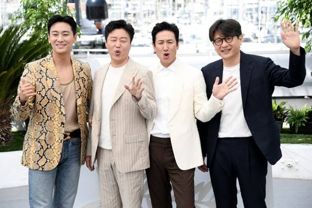 76th Cannes Film Festival 2023, Photocall film Project Silence . Pictured: Kim Tae-gon, Lee Sun-kyun, Kim Hee-won, Ju Ji-hun  Copyright: xAlbertoxTerenghi PoolxPhotoxEvenx xPoolxPhotoxEventsx01x IPA_IPA38123832