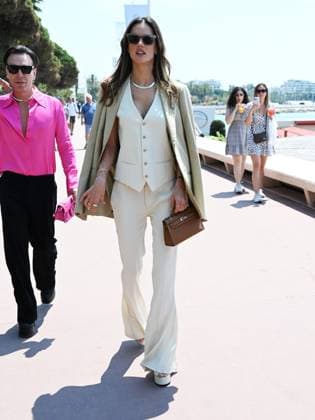 76th Cannes Film Festival 2023, day 7 - Alessandra Ambrosio walking on the croisette  Copyright: xManuelexMangiarottix xipa-agencyx xPoolxPhotoxEventsx01x IPA_IPA38124228