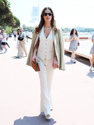 76th Cannes Film Festival 2023, day 7 - Alessandra Ambrosio walking on the croisette  Copyright: xManuelexMangiarottix xipa-agencyx xPoolxPhotoxEventsx01x IPA_IPA38124266
