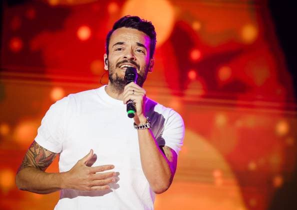 10.05.2023, Palma de Mallorca, ESP, Schlagersterne 2023, Fototermin, im Bild Giovanni Zarella, *** 10 05 2023, Palma de Mallorca, ESP, Schlagersterne 2023, photo session, in the picture Giovanni Zarella,