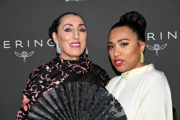 Rossy de Palma and Luna Garcia - 2023 Kering Women in Motion Award during the 76th annual Cannes film festival in Cannes, France. CELEBRITES : 76eme festival international de Cannes - Tapis rouge - Cannes - 21 05 2023 LionelUrman Panoramic 