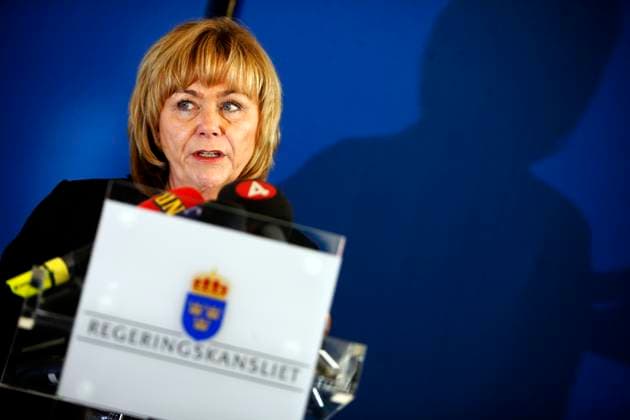 STOCKHOLM 2010-11-06 Justitieminister Beatrice Ask höll pa lördagen en presskonferens pa Rosenbad i Stockholm där hon meddelade att ocksa den amerikanska ambassaden i Sverige spionerat pa svenska medborgare utan regeringens kännedom. STOCKHOLM SVERIGE x75906x *** STOCKHOLM 2010 11 06 Minister of Justice Beatrice Ask held a press conference on Saturday at Rosenbad in Stockholm where she announced that the US Embassy in Sweden also spied on Swedish citizens without the knowledge of the government STOCKHOLM SWEDEN x75906x  Copyright: xFREDRIKxPERSSONx xTTx TOPP AMBASSADSPIONAGE ASK PK
