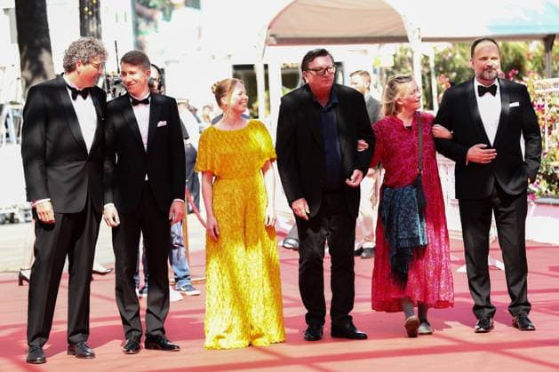 May 22, 2023, Cannes, Cote d Azur, France: Director AKI KAURISMo¦KI attends the screening of Fallen Leaves during the 76th Annual Cannes Film Festival at Palais des Festivals on May 22, 2023 in Cannes, France Cannes France - ZUMAc179 20230522_zep_c179_114 Copyright: xMickaelxChavetx