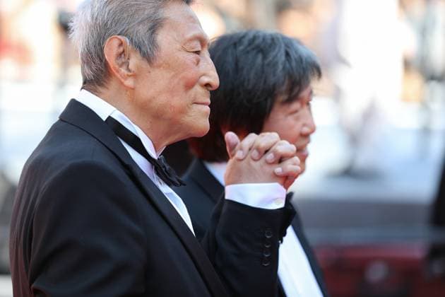 May 22, 2023, Cannes, Cote d Azur, France: WANG XILIN and WANG BING attend the screening of Fallen Leaves during the 76th Annual Cannes Film Festival at Palais des Festivals on May 22, 2023 in Cannes, France Cannes France - ZUMAc179 20230522_zep_c179_121 Copyright: xMickaelxChavetx