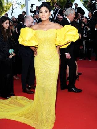 76th Cannes Film Festival 2023, evening 7 - Red Carpet film Club Zero . In the photo Farhana Bodi  Copyright: xSimonexComix xipa-agency.netx xPoolxPhotoxEventsx01x IPA_IPA38131690
