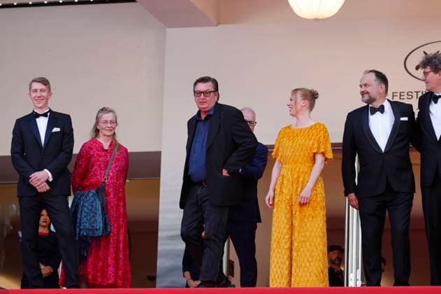bei der Premiere des Kinofilms Kuolleet lehdet Fallen Leaves auf dem Festival de Cannes 2023 76. Internationale Filmfestspiele von Cannes im Palais des Festivals. Cannes, 22.05.2023