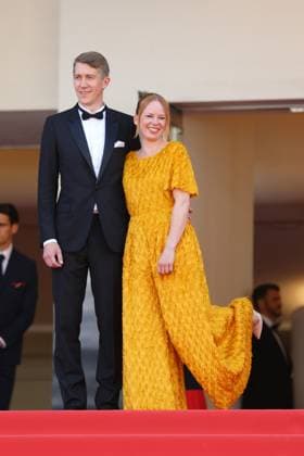 May 22, 2023, Cannes, Cote d Azur, France: Finnish actors JUSSI VATANEN and ALMA POYSTI attend the screening of Fallen Leaves during the 76th Annual Cannes Film Festival at Palais des Festivals. Cannes France - ZUMAc179 20230522_zep_c179_079 Copyright: xMickaelxChavetx