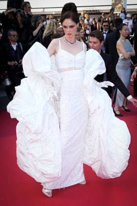 Foto IPP Daniele Cifala™ Cannes 22 05 2023 Club Zero Red Carpet - The 76th Annual Cannes Film Festival nella foto : Coco Rocha Italy Photo Press - World Copyright
