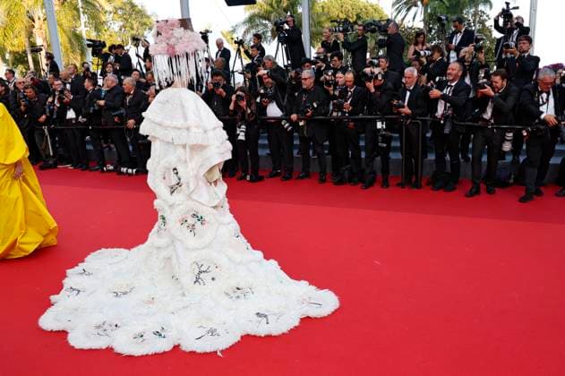 Emily Cheong bei der Premiere des Kinofilms Club Zero auf dem Festival de Cannes 2023 76. Internationale Filmfestspiele von Cannes im Palais des Festivals. Cannes, 22.05.2023