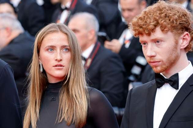 Chine Thybaud und Tom Menanteau bei der Premiere des Kinofilms Club Zero auf dem Festival de Cannes 2023 76. Internationale Filmfestspiele von Cannes im Palais des Festivals. Cannes, 22.05.2023