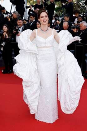 Coco Rocha bei der Premiere des Kinofilms Club Zero auf dem Festival de Cannes 2023 76. Internationale Filmfestspiele von Cannes im Palais des Festivals. Cannes, 22.05.2023