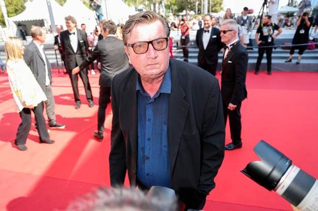 May 22, 2023: Aki Kaurismaki attends the Kuolleet Lehdet (Fallen Leaves) premiere during the 76th Cannes Film Festival at Palais des Festivals in Cannes, France, on 22 May 2023. Photo: - ZUMAm179 20230522_zep_m179_028 Copyright: xAlecxMichaelx