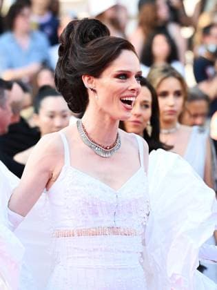 76th Cannes Film Festival 2023, evening 7 - Red Carpet film Club Zero . In the photo Coco Rocha  Copyright: xManuelexMangiarottix xipa-agencyx xPoolxPhotoxEventsx01x IPA_IPA38139816