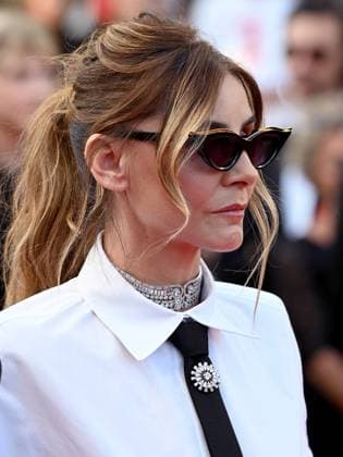 76th Cannes Film Festival 2023, evening 7 - Red Carpet film Club Zero. In the photo: Clotilde Courau  Copyright: xSimonexComix xipa-agency.netx xPoolxPhotoxEventsx01x IPA_IPA38139602