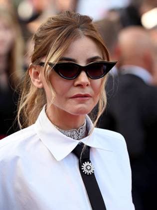 76th Cannes Film Festival 2023, evening 7 - Red Carpet film Club Zero. In the photo: Clotilde Courau  Copyright: xSimonexComix xipa-agency.netx xPoolxPhotoxEventsx01x IPA_IPA38139604