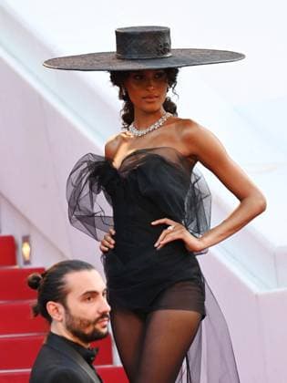 76th Cannes Film Festival 2023, evening 7 - Red Carpet film Club Zero . In the photo Cindy Bruna  Copyright: xManuelexMangiarottix xipa-agencyx xPoolxPhotoxEventsx01x IPA_IPA38139906