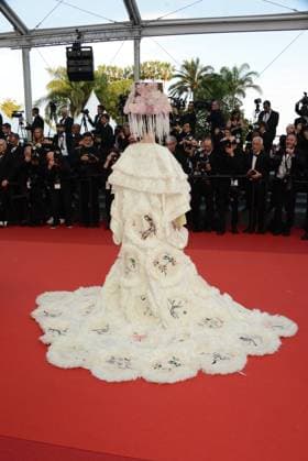 May 22, 2023, CANNES, France: CANNES, FRANCE - MAY 22: Emily Cheong attends the Club Zero red carpet during the 76th annual Cannes film festival at Palais des Festivals on May 22, 2023 in Cannes, France. CANNES France - ZUMAi09_ 20230522_zaf_i09_039 Copyright: xFrederickxInjimbertx
