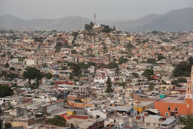 May 22, 2023: More than 40 towns in Mexico are in an emergency due to the intense volcanic activity of the Popocatepetl volcano. In the town of Atlixco there is a large amount of volcanic ash that has covered the city. - ZUMAqp1_ 20230522_zip_qp1_011 Copyright: xHectorxAdolfoxQuintanarxPerezx