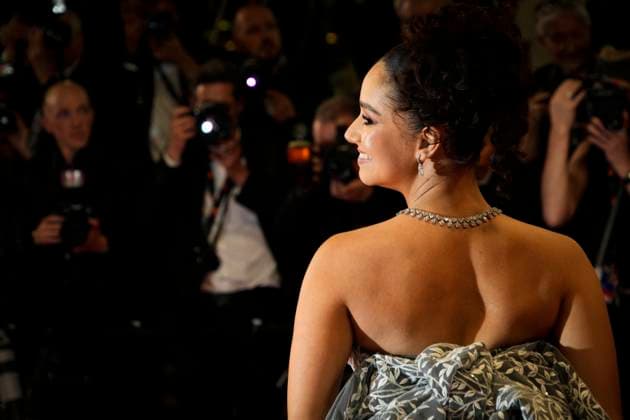 Foto IPP Daniele Cifala™ Cannes 22 05 2023 The Idol Red Carpet - The 76th Annual Cannes Film Festival nella foto : LÃ na Mahfouf Italy Photo Press - World Copyright