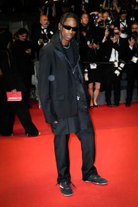 Foto IPP Daniele Cifala™ Cannes 22 05 2023 The Idol Red Carpet - The 76th Annual Cannes Film Festival nella foto : Travis Scott Italy Photo Press - World Copyright